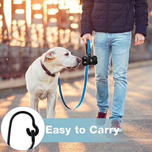 Image of Teling 3000 Count Dog Poop Bags with 3 Dispensers, Black