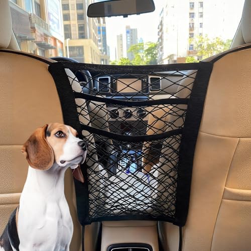 Red Maletero de Coche 3 Capas para Asiento Trasero Red para Maletero de Coche elástica Universal SUV Furgoneta Caravana Organizador Auto para Mascotas y Equipaje Red Maletero de Coche 3 Capas para Asiento Trasero Red para Maletero de Coche elástica Universal SUV Furgoneta Caravana Organizador Auto para Mascotas y Equipaje
