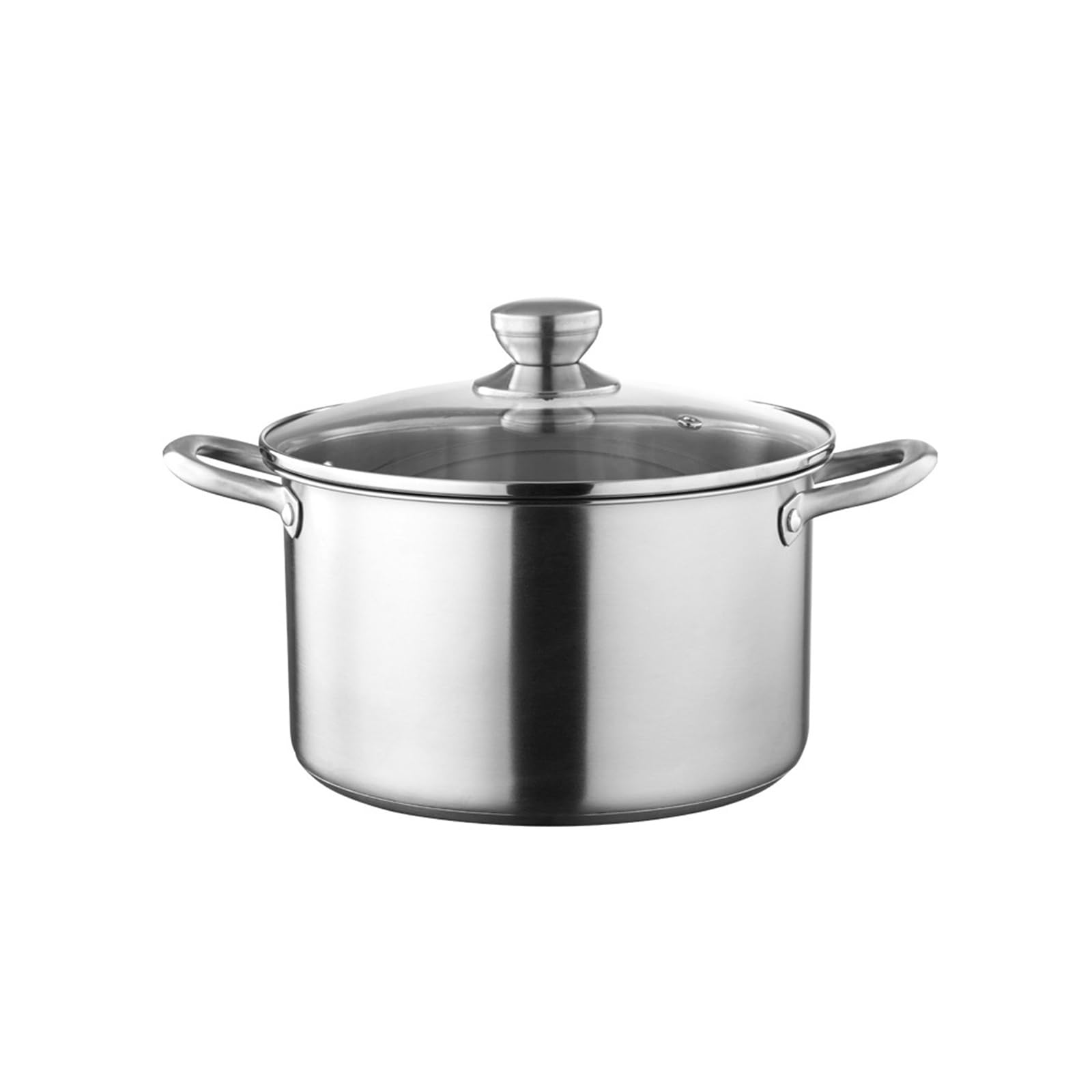 Kalttoy Efficient Steel Soup Pots Cookware Set Functional and Practical Cooker Pots Stockpots for Boiling Noodles Cooking