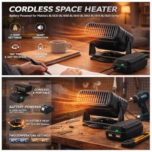 Electric Small Heater 2 Settings