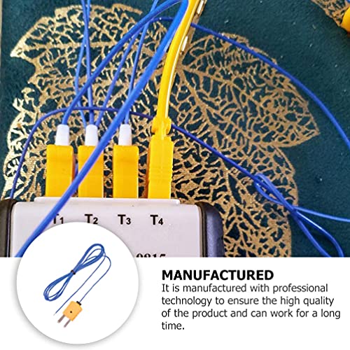ULTECHNOVO Fio Do Termopar Sonda Tipo K- Linha de Sensores De Temperatura Sensor Termopar de Alta Te