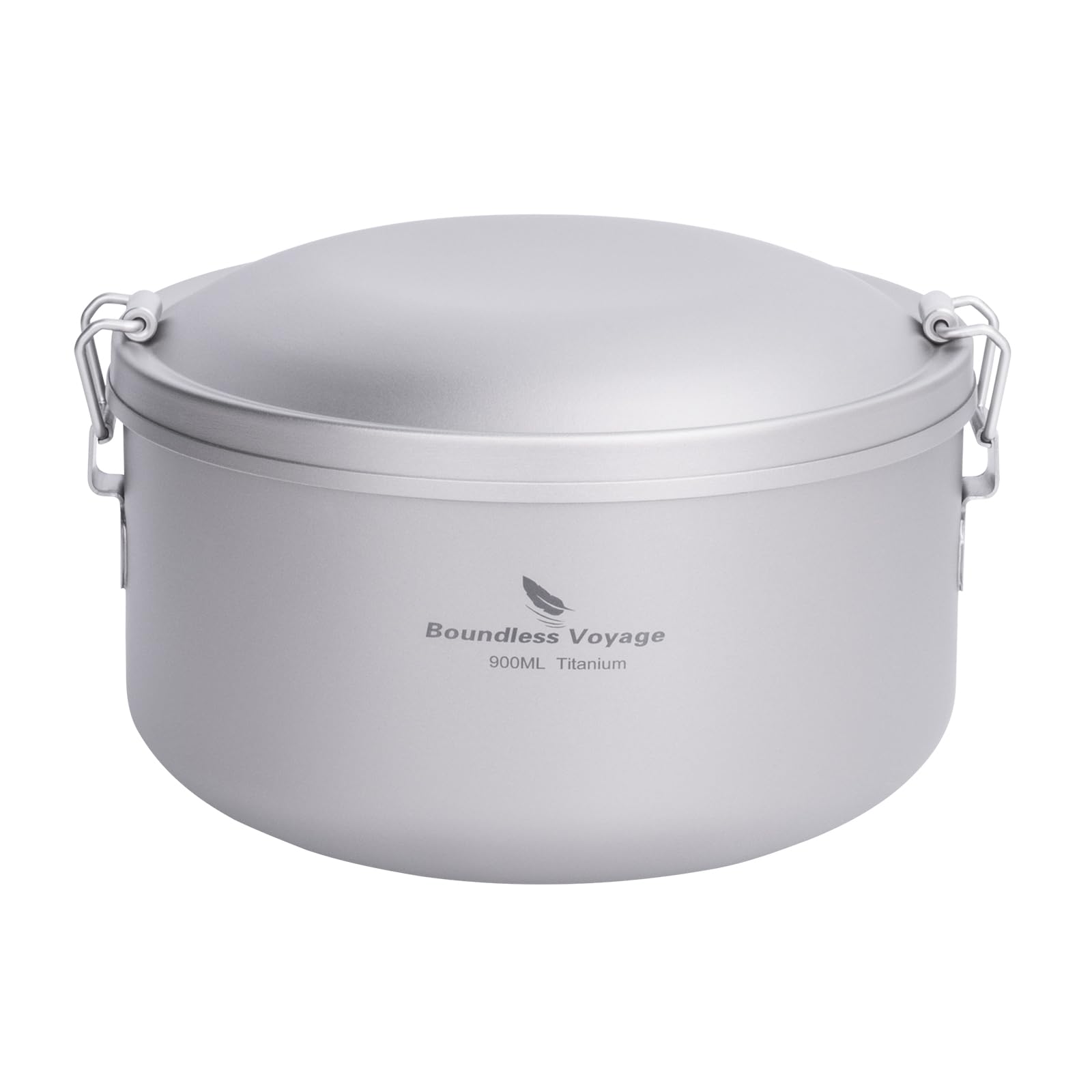 Amazon.co.jp: Boundless Voyage チタン飯盒ランチボックス 弁当箱 丼