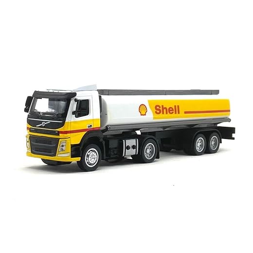 1/50 CAMINHÃO VOLVO TANQUE SHEL COM LUZ E SOM