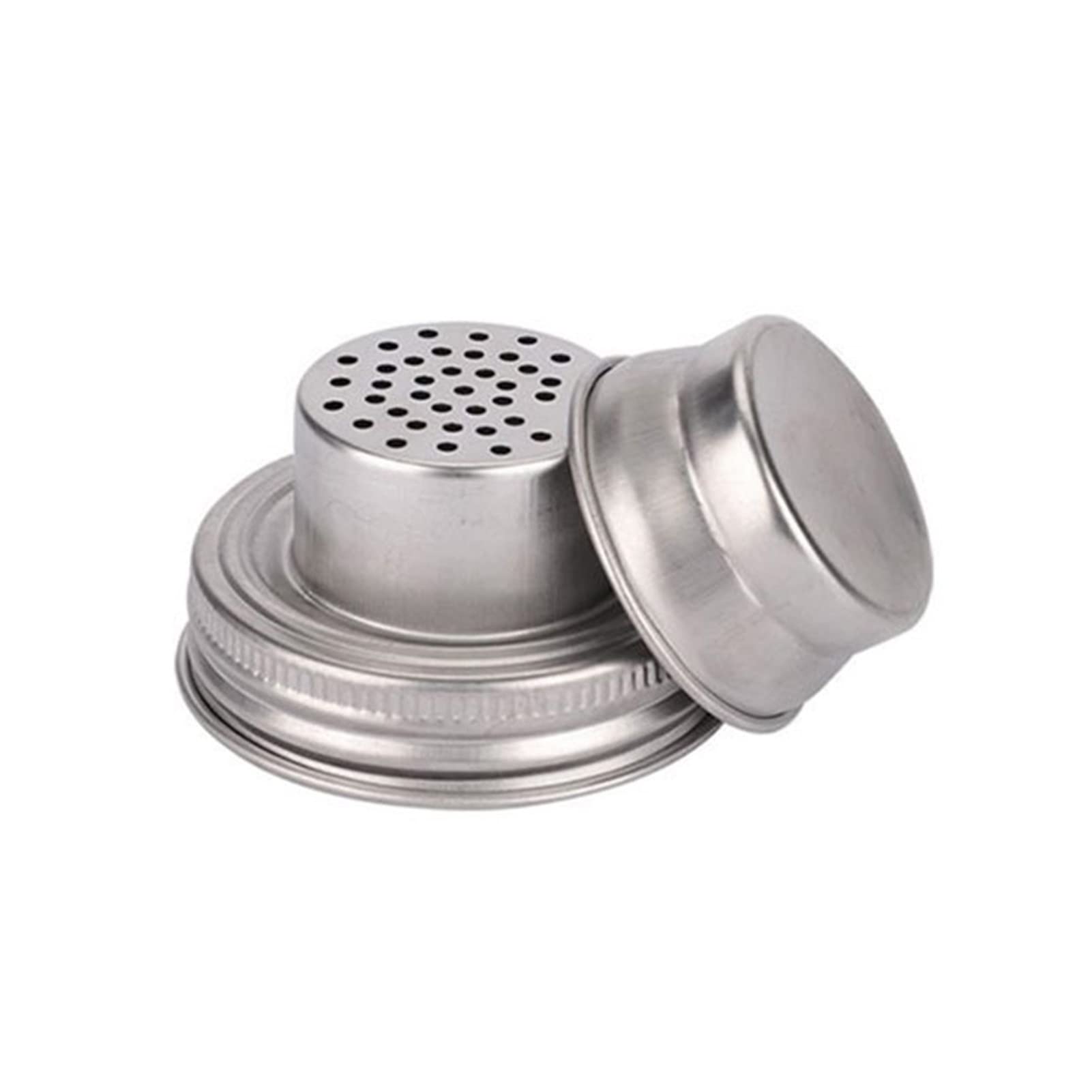 Yaoyodd19 Drink Shaker Lid Food Grade Smooth Surface Cocktail Mixer Lid 1 Set Exquisite