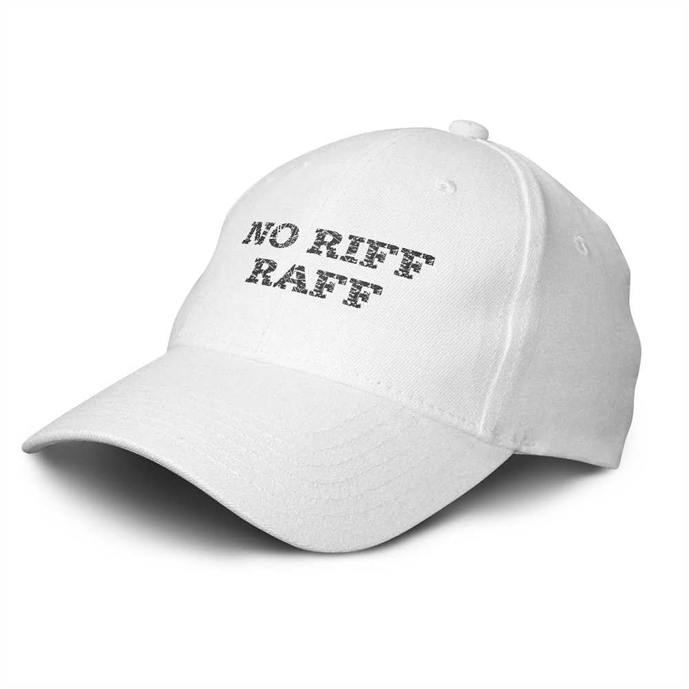 Dad Hat Funny No Riff Raff Casquette Funny Baseball Caps for Men