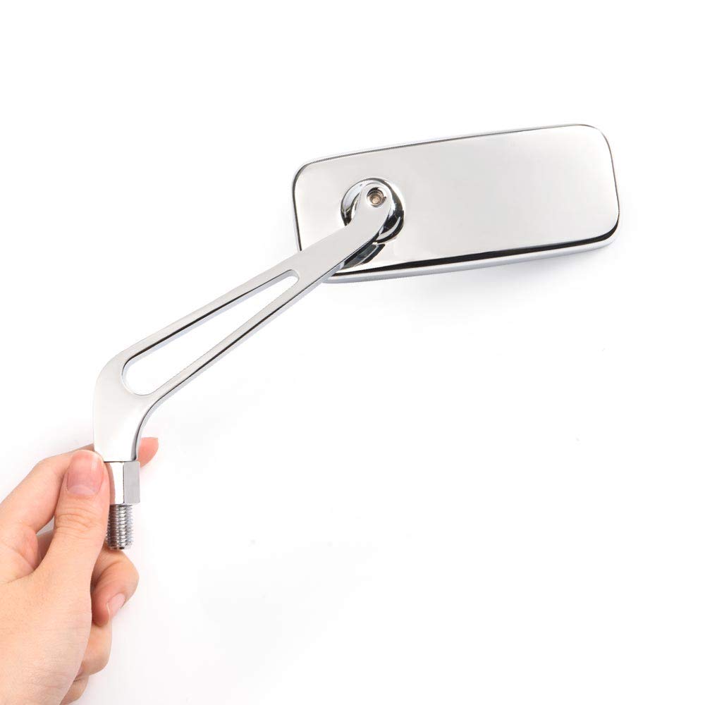 Amazon | MAGAZI マガジ クラシック バイクミラー クロム アルミ製