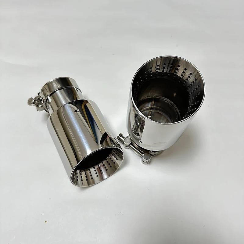 Auto Uitlaat Eindpijp Staart Keel Hoorn Outlet Gat Grote Diameter 89mm 101mm 114mm Maat 1 Stks Uitlaatpijp Roestvrij Staal 304 Uitlaat Trim(63mm- 101mm Auto Uitlaat Eindpijp Staart Keel Hoorn Outlet Gat Grote Diameter 89mm 101mm 114mm Maat 1 Stks Uitlaatpijp Roestvrij Staal 304 Uitlaat Trim(63mm- 101mm