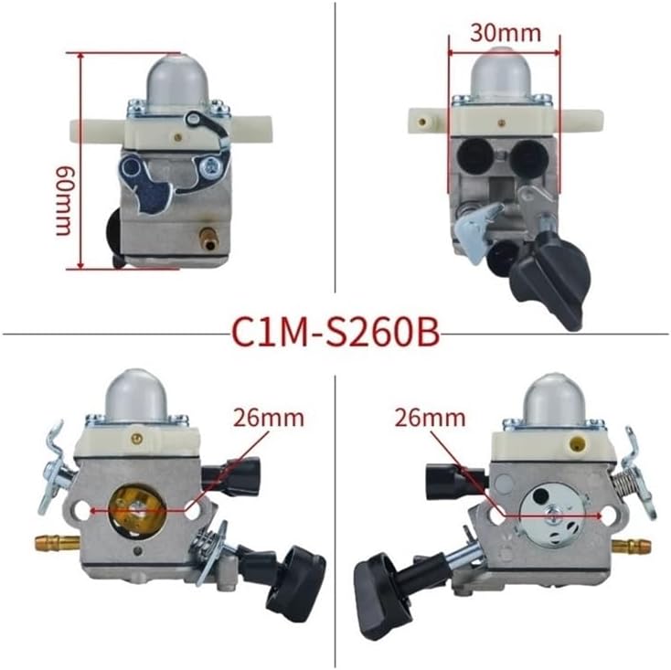 Carburetor Fit for BG56 C1M-S260B C1M-S260 BG86 SH56 SH86 4241-120-0615 4241-120-0632 4241-120-0622 Blower Blowing