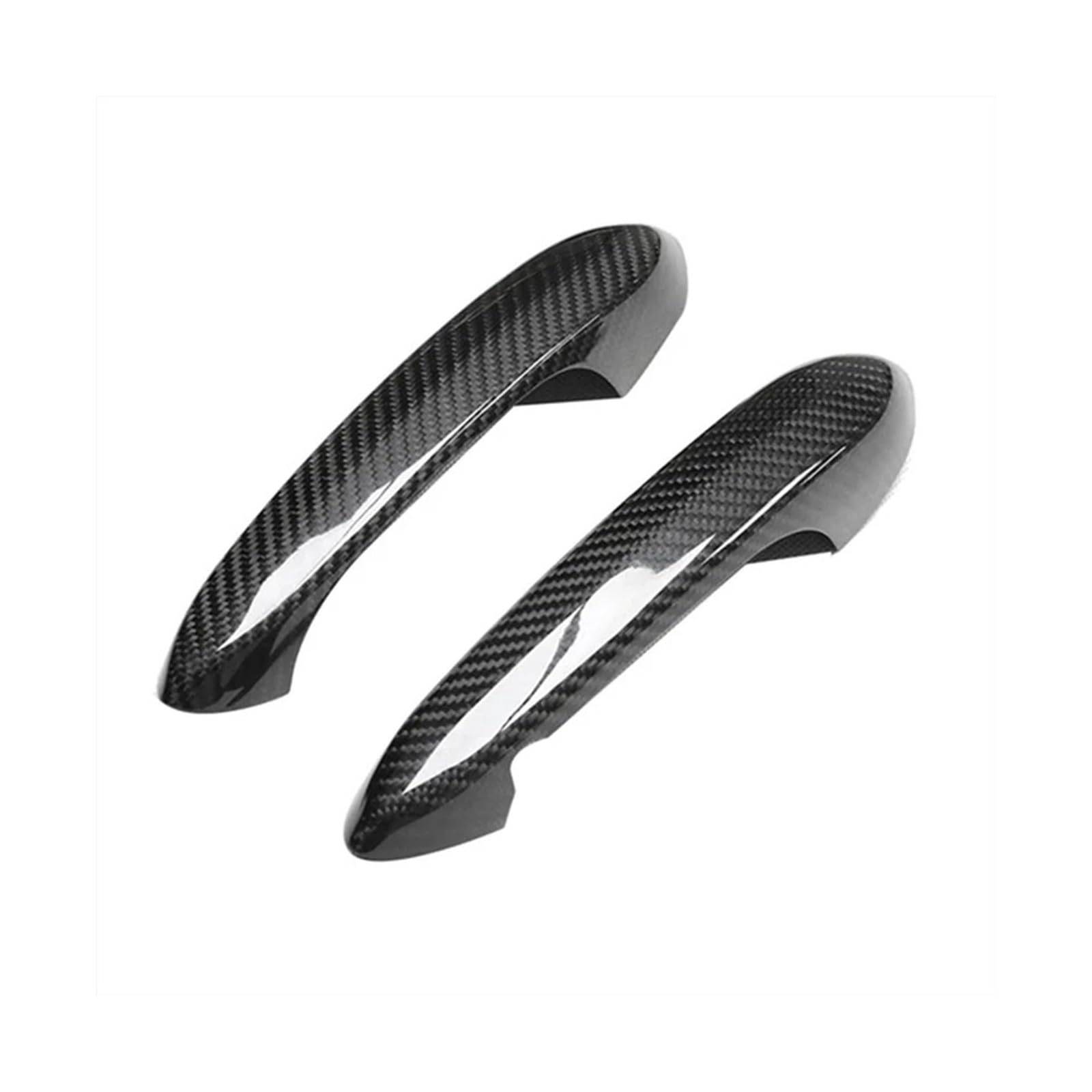 Pacsci One Color Car Outer Door Handle For Toyota For Gr For Supra A90 Mk5 2019-2021 Carbon Fiber Outside Exterior Door Handle Cover Trim