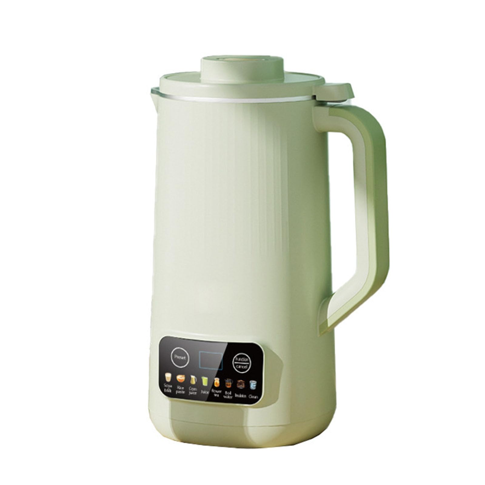 Multifunktionaler Nussmilchbereiter, Nussmilchbereiter, 590 ml, automatischer Soja-Milchbereiter – Machen Sie Nusshafer, Reis, Müsli, Congee-Saft einfach mit Warmhaltefunktion, selbstreinigend, freie