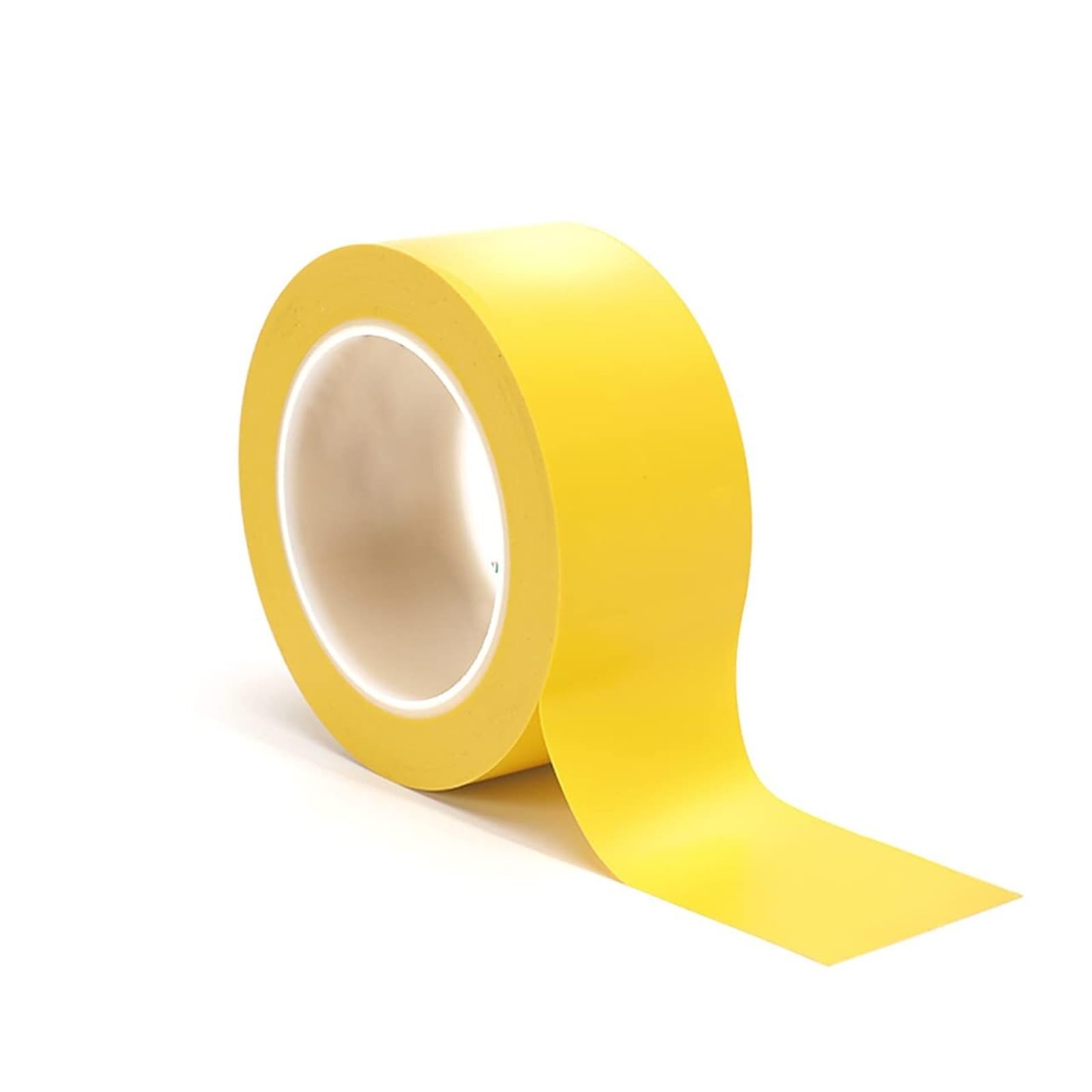 EFARMA Bodenmarkierungs-Klebeband, gelbes Gefahrenwarnband, selbstklebendes Markierungs-Absperrband, 20 mm–150 mm (Größe: 48 mm x 33 m) (Color : One Color, Size : 100MM x 33Meter)