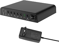 TalentCell Mini UPS 27000mAh 98Wh Szünetmentes Tápegység - 12V/9V/5V Kimenettel LED Lámpákhoz, CCTV Kamerákhoz, Okostelefonokhoz 1