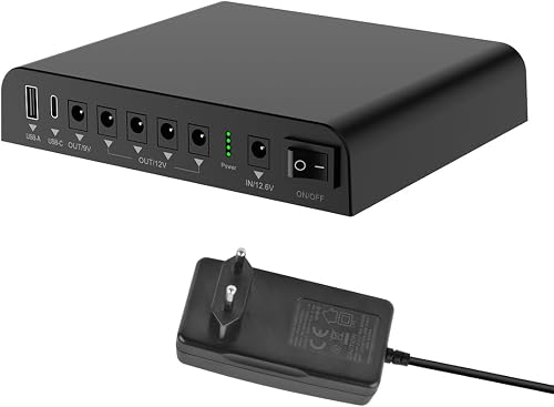 TalentCell Mini alimentation sans interruption 12/9/5 V b…