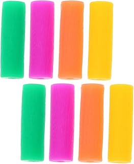 MERRYHAPY 8 Pçs Dentes De Goma Dental Mastigando Mordedor Dentição Brinquedo Dentes Cinta Dispositivo De Fixação Terapêutica Mastigável Vara Dentes Bandejas Ortodônticas Chompers Mandíbula