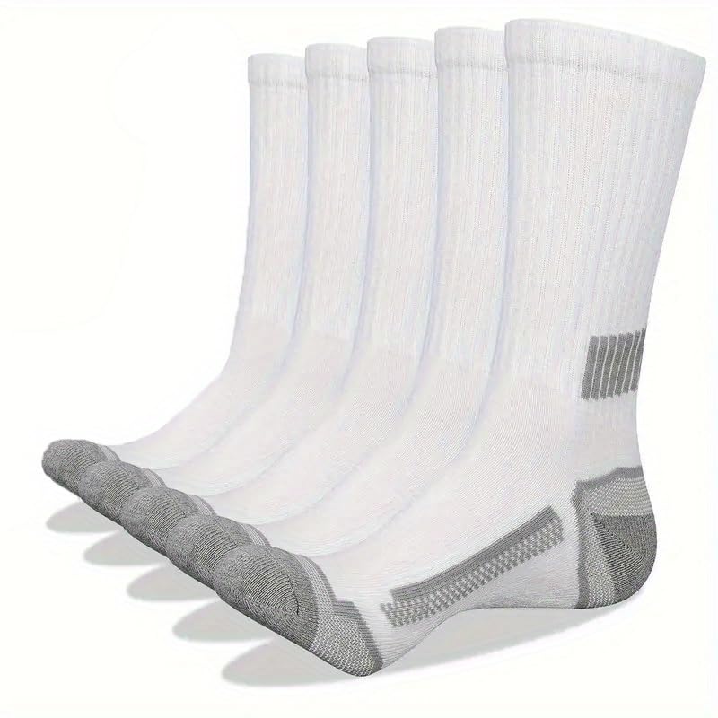 Long Tube Socks for Men, Autumn and Winter Styles, Breathable and Comfortable (5 Pairs/10 Pairs)2