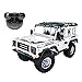 JUGUETECNIC │ Coche Teledirigido Jeep para Montar | 533 Piezas │ Stem Toys │ Blanco