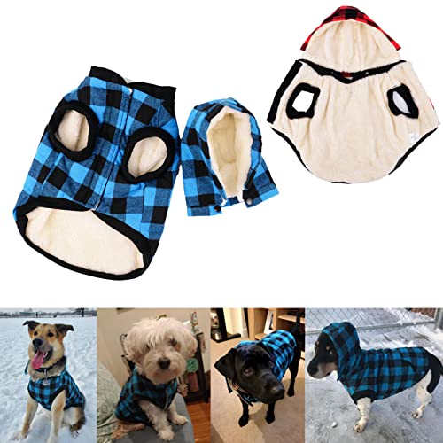 3er Set Winter Hundemäntel – Gefütterte, Warme Jacken Für Kleine Hunde, Waschbar, Rollkragen-Design