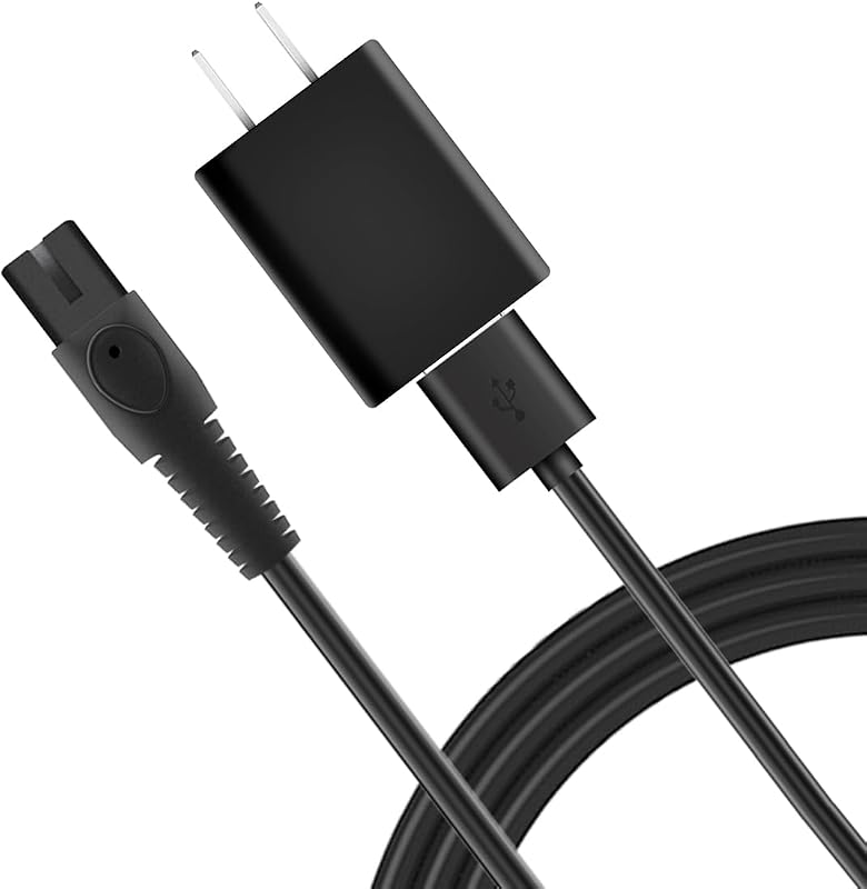 Kit de carregador de reposição 5V com cabo USB para Philips Norelco — MG5910, MG7910, MG9510 e MG9520