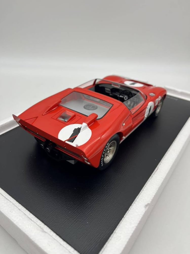 特価 Spark (1/18) フォード GT40 MarkⅡ 1966 LM Spark 1:18 1966 Le Mans Ford GT40 diecast model car review
