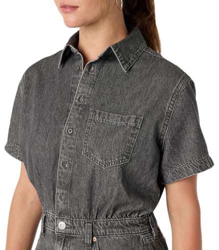 Levi Strauss Signature Gold Women's Heritage Button-Up Dress, (New) Raincloud, X-Large - image 3