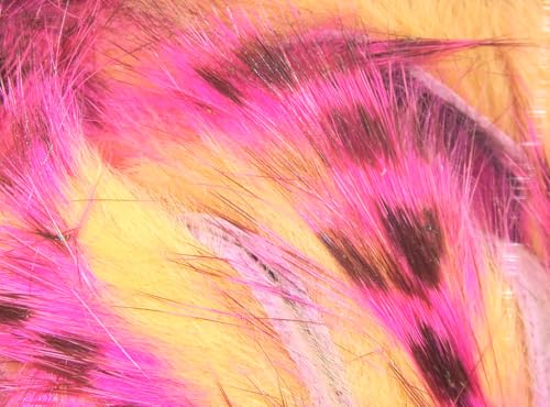 Hareline Fly Tying Tiger Barred Rabbit Strips