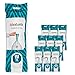 Brabantia 137884 PerfectFit pojemniki wielopak (rozmiar W/5 l), grube plastikowe worki na śmieci z uchwytami na sznurek (200 torebek), białe