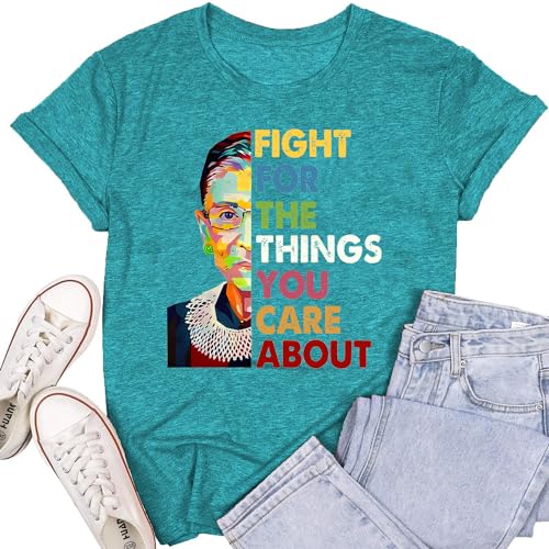 T-shirt Ruth Bader Ginsburg femme cadeau inspirant avec citation pour amie féministe