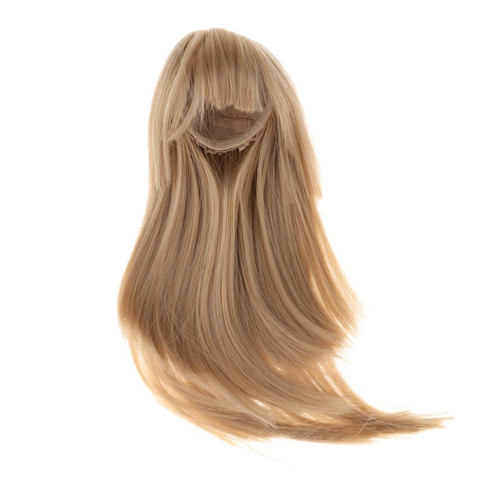 16inch Bjd Doll Hair Long Curly Wig for YOSD 1/4 DIY Light Brown| Full Size SD| Dollfie & BJDs | By Brand Company Character Dolls |Dolls Bears-image-46