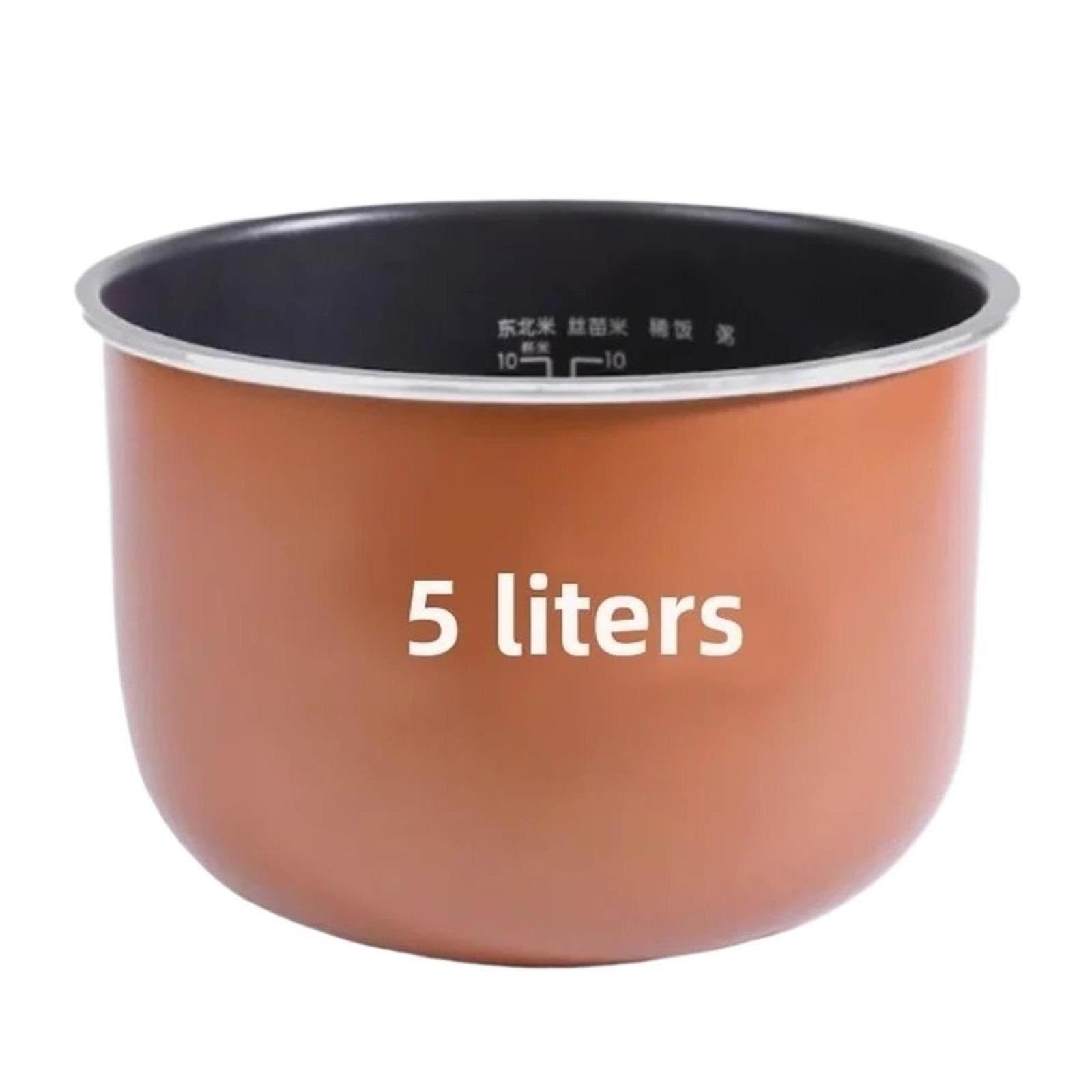 Olla Interior Antiadherente For Arrocera 5L, Compatible With Philips HD4746