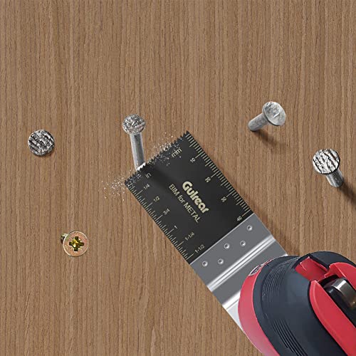 30Pcs Multitool Blades Kit For Wood And Metal Wood/Bi-Metal Oscillating Saw Blades Quick Release Multi Tool Blades Kit Fit Dewalt Milwaukee Rockwell Dremel Makita Rigid Ryobi Fein Bosch Craftsman Etc. #TOP4