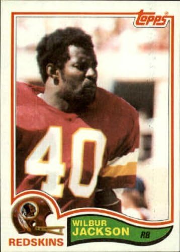 1982 Topps #512 Wilbur Jackson NFL Football Trading Card