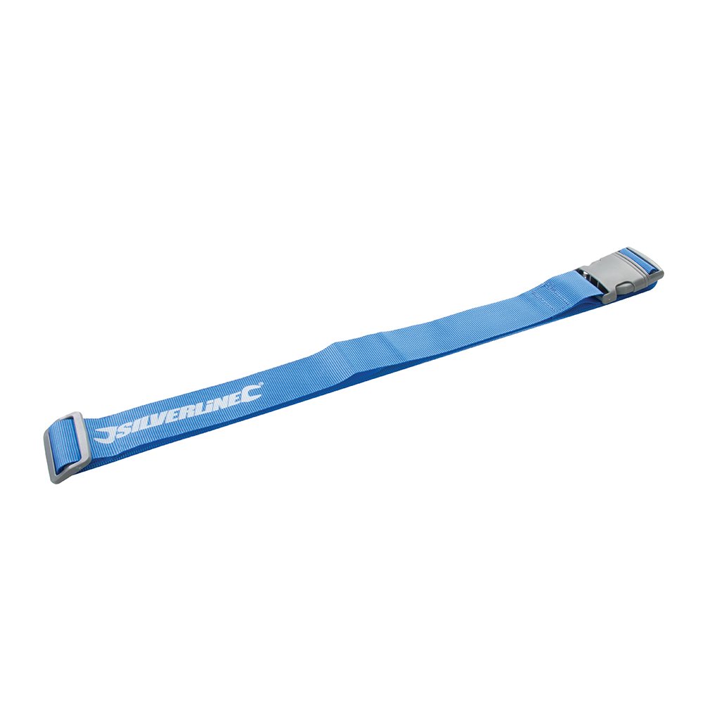 Silverline Blue Luggage Strap 50 X 1800Mm (818277)
