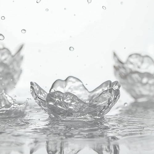 Miniatura 5 de Vitbunana Platos japoneses para condimentos, 6 unidades, plato de aperitivo de flor de cerezo, cuenco de salsa de soja para sushi, cuenco de postre