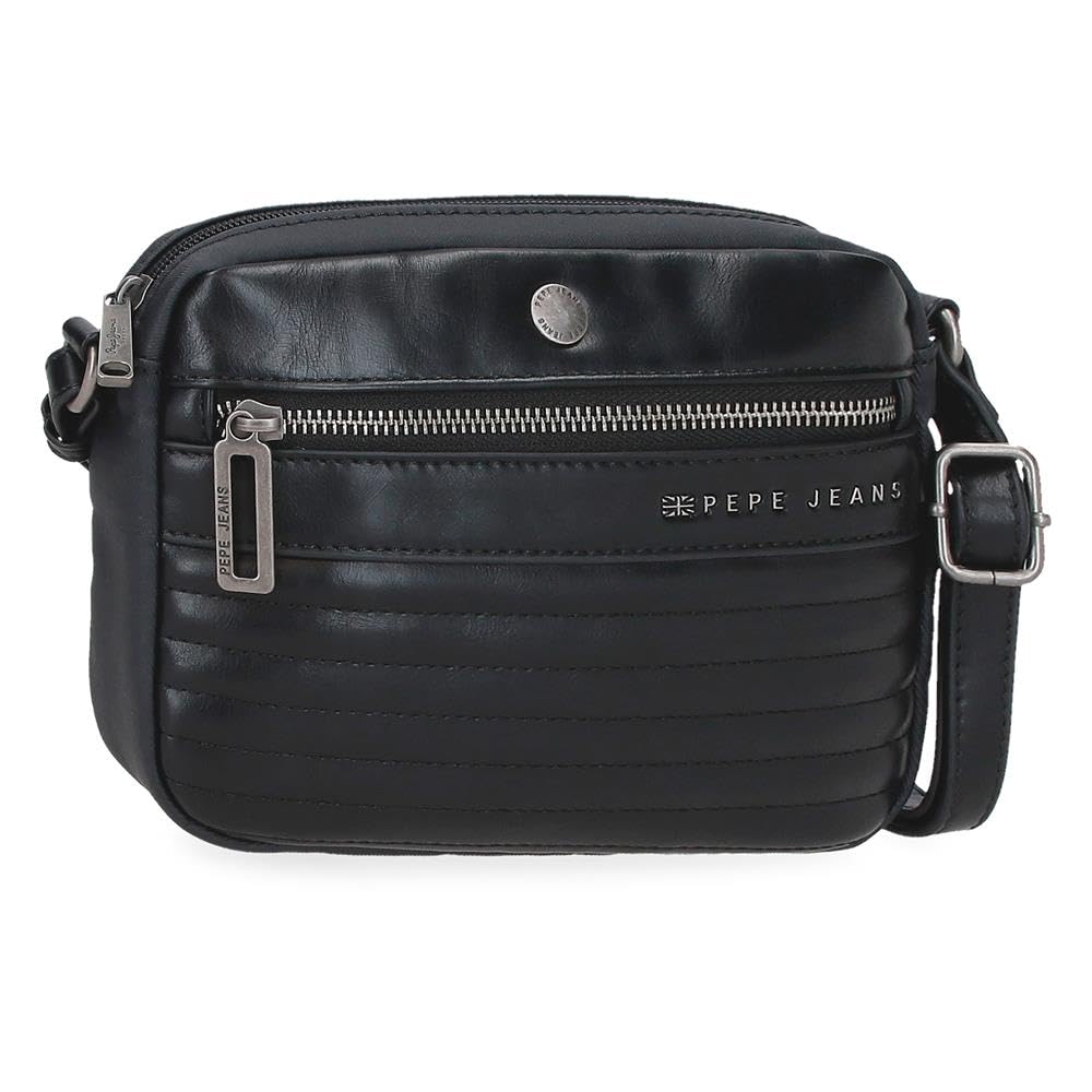 Pepe Jeans Biker, beauty case, borsa a tracolla, perfetta per organizzare tutto, con diversi scomparti. Di Joumma Bags
