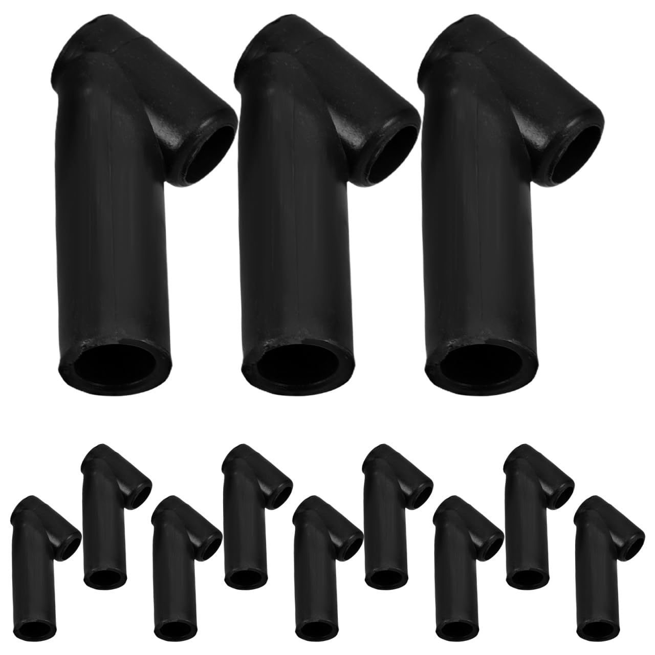 Toyvian 12pcs Plastic Kite Parts Kite Frame Connectors DIY Frame Easy to Assemble Rod Connectors for Kids and Adults