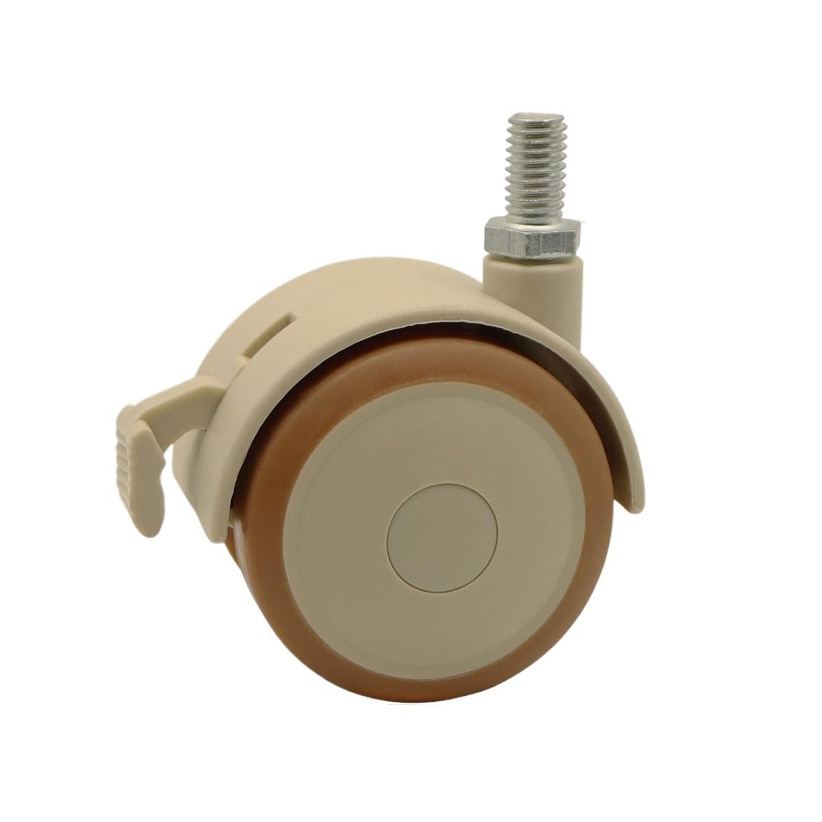 Roulettes pivotantes avec freins filetées M6 pour sécuriser et stabiliser vos meubles