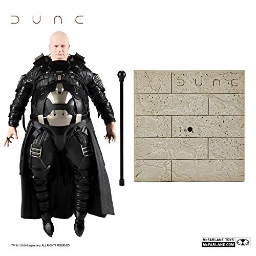Mcfarlane Toys Dune Baron Vladimir Harkonnen 12-Inch Deluxe Figure (10891-0) , Black #TOP5