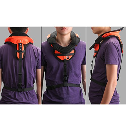 image for RIDBIKER Motocross Neck Brace for Adult Motorcycle Cycling Protector G
