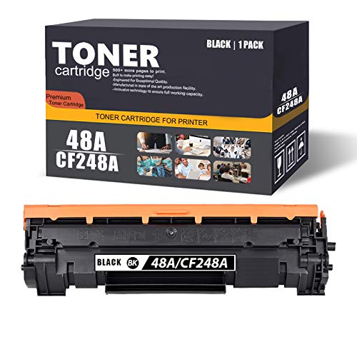 48A | CF248A 1 Pack(Black) Compatible 48A Toner Cartridge Replacement for Pro M15a,M15w,MFP M28a,M28w,M29w,M30w,M31w Printer Toner Cartridge