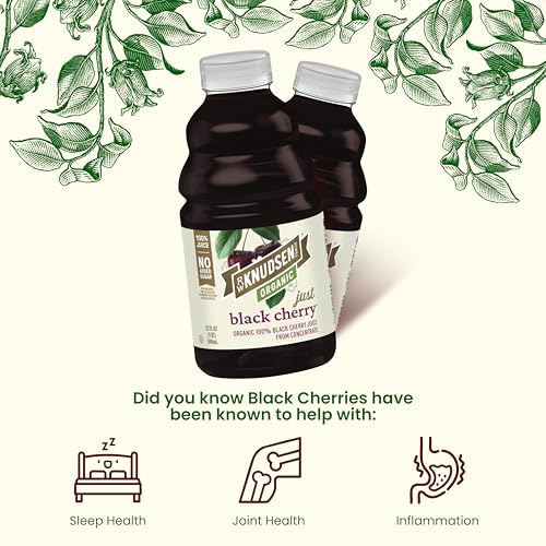 Image of R.W. Knudsen Organic Just Black Cherry from Concentrate, 32 fl oz (Pack of 1)