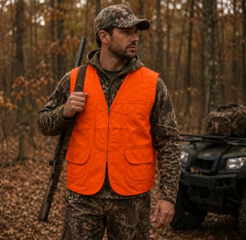 Image of TrailCrest by Treel Men's Safety Front Loader High Visibility Vest