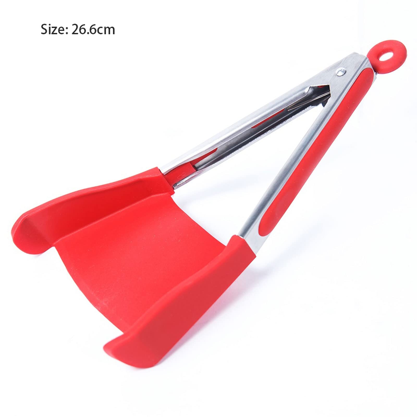 Pinza per spatola da Cucina Pinza in Silicone Antiaderente Resistente al Calore Pinza per Buffet Clip per Cibo Spatola da Cucina Spatola di Legno