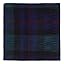 Oxfords Cashmere Mantella in tartan, Camel Thomson