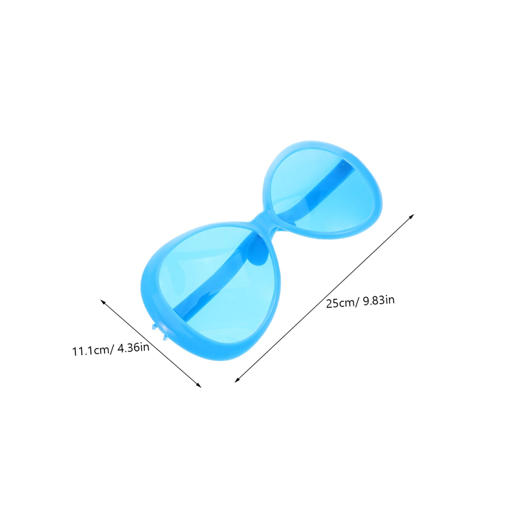 ERINGOGO Hawaiian Funny Sunglasses 10 Oversized Glasses Hawaii Costume Accessories for Boys and Girls