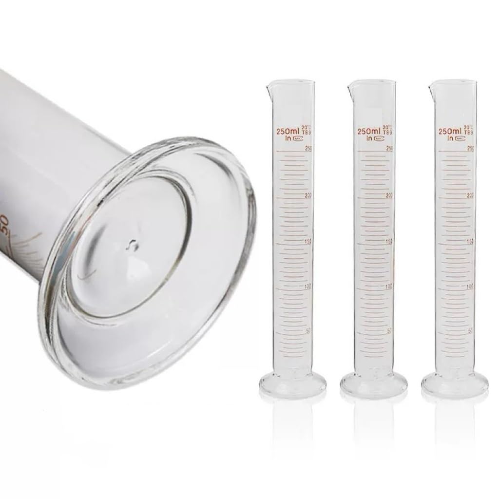 Laboratory Graduated Cylinders—Heavy-Duty Glass Measuring Instruments(50ml)