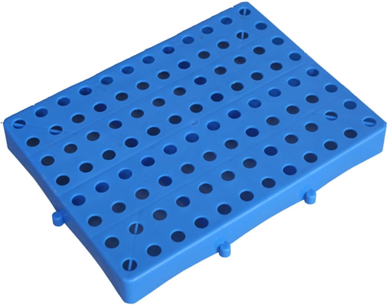 HynJGih MekUk Plastic Pallets Plastic pallets for warehouses, storerooms and other environments, cargo floor mats for Kennel, Garden, Basement, Patio(Blue,50x40x5cm)