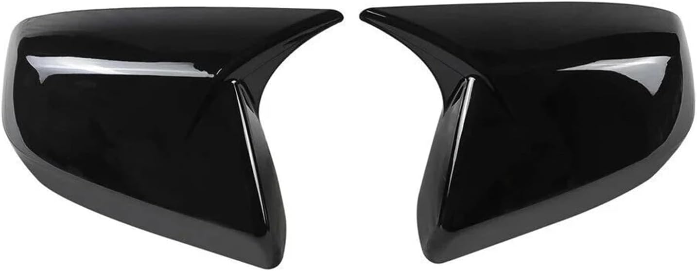 Compatible For Cadillac CT4 ATS 2013-2023 Car Sticker Rearview Side Mirror Cover Wing Cap Exterior Door Rear View Case(Gloss Black)