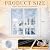 Beeveer 75 x 79 Inches Window Insulation Kit with Zipper Winter Window Plastic for Winterizing Home Thermal Insulated Cover with Adhesive Straps Transparent Reusable Adjustable Thick Attic Cover Warm