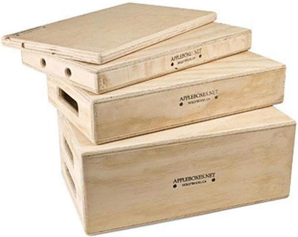 Alan Gordon Enterprises Set of Four Apple Boxes, Full, Half, Quarter &amp; Pancake