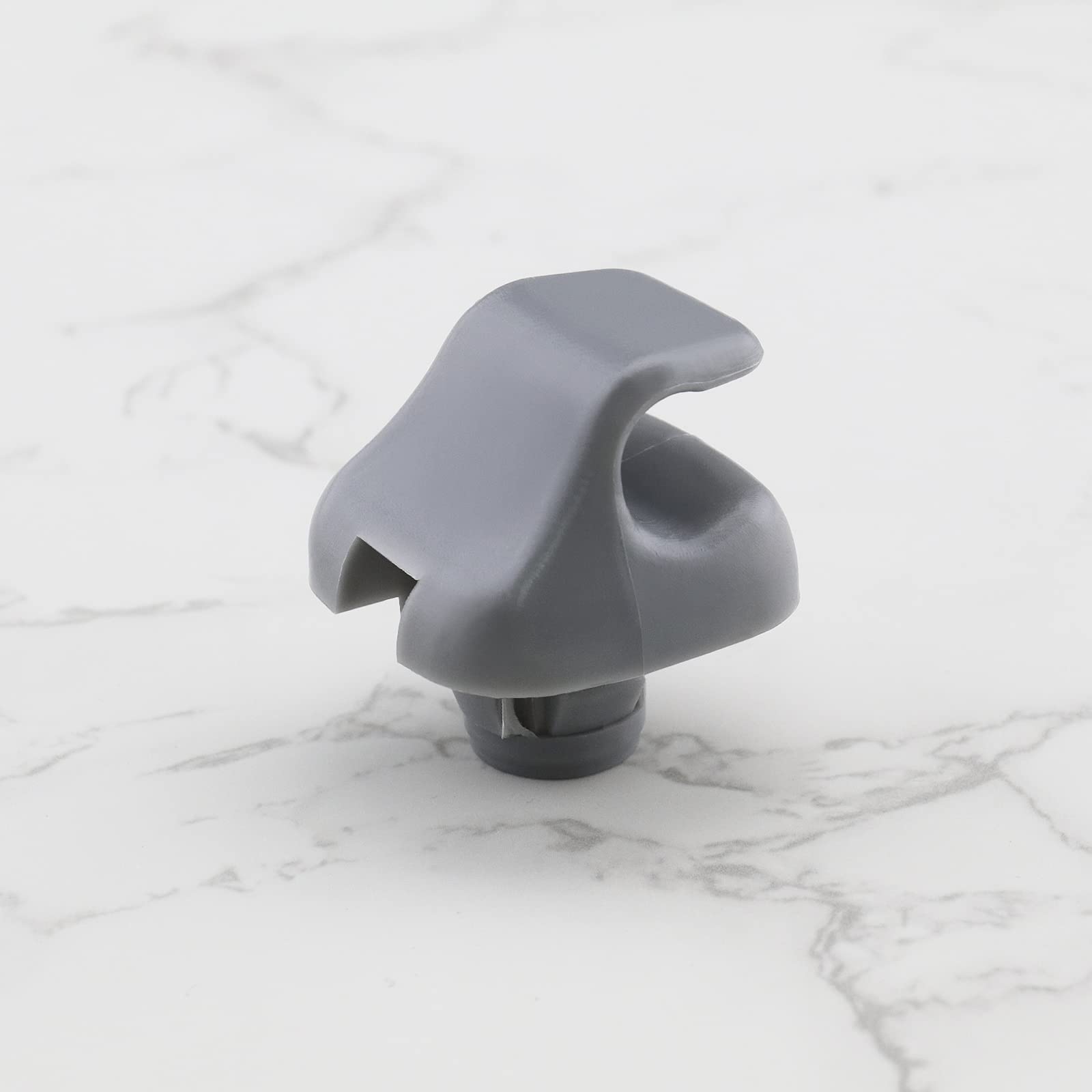 2 Clip Visiera Parasole Per Honda Accord/Civic/CR-V - Ricambio Grigio